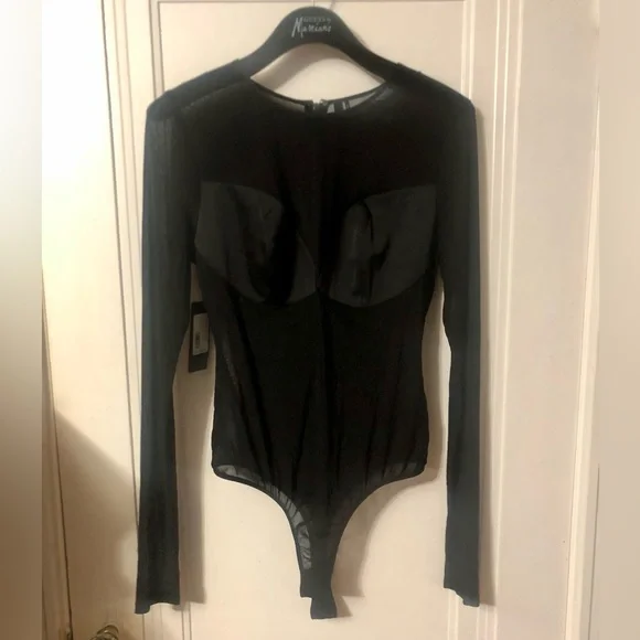 Angela Mesh Bodysuit - Picture 10 of 12